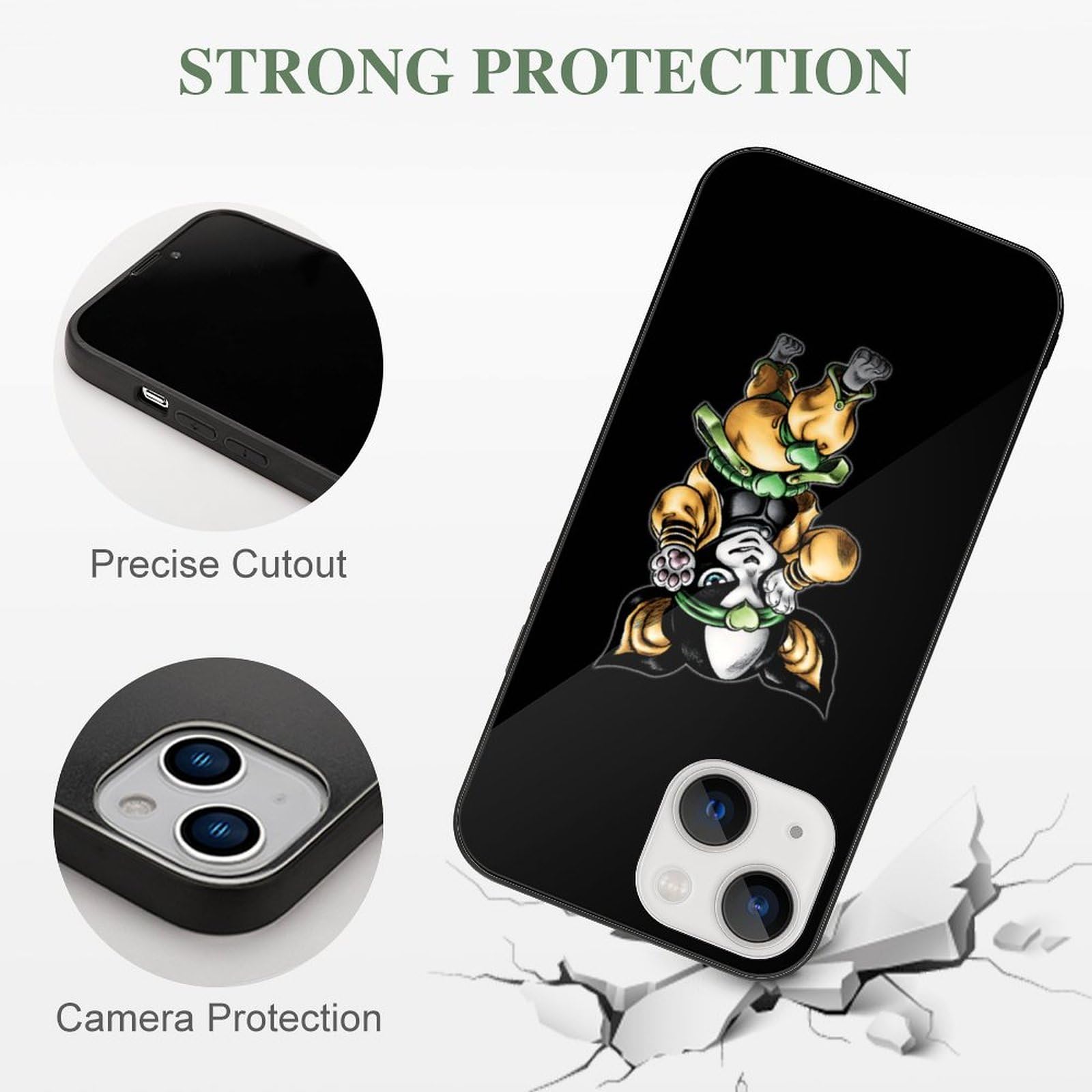 ジョジョの奇妙な冒険 イギー スマホケース Amazon.co.jp: iphone SE (第2世代) /iphone7 /iphone8 ケース